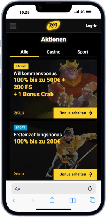 Aktive Werbeaktionen für mobile Nutzer