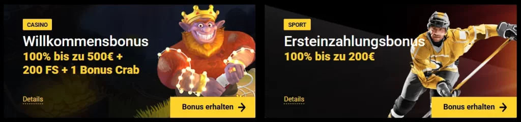 Zet Casino Bonusse für neue Spieler