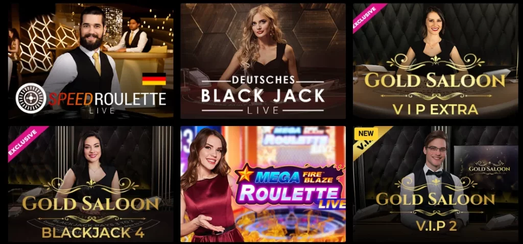 Live Zet Casino Spiele